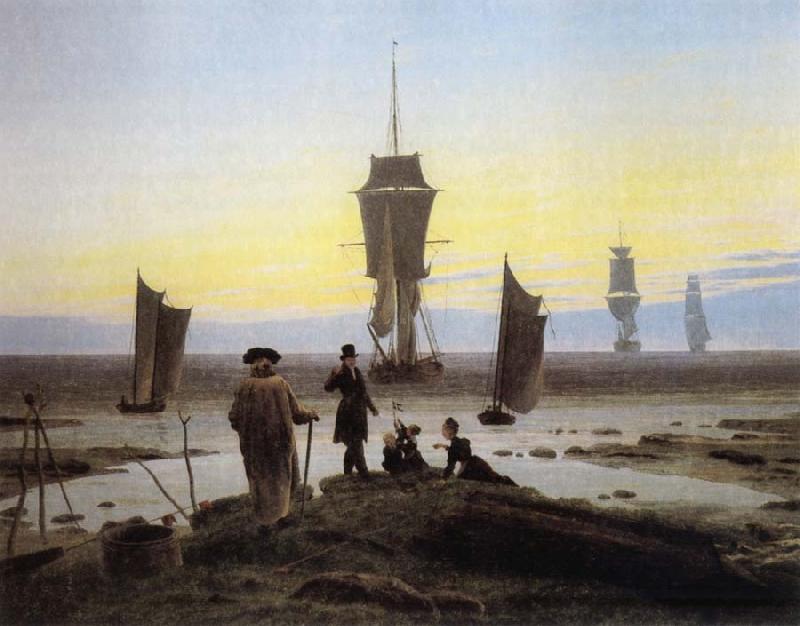 Caspar David Friedrich The Stages of Life oil painting image